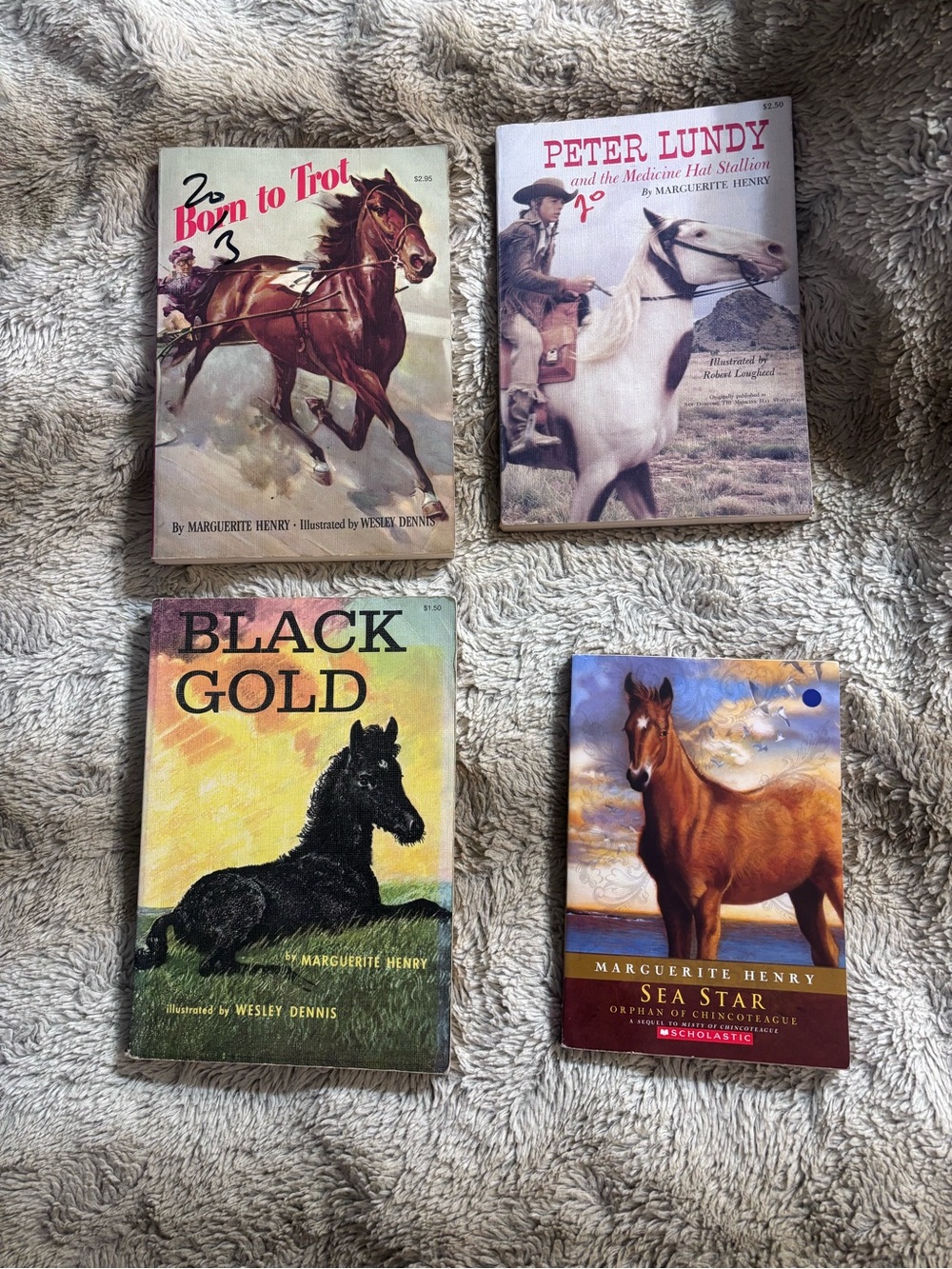 Marguerite Henry Horse Book Bundle